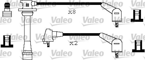 Valeo 346199 - Комплект проводів запалювання avtolavka.club