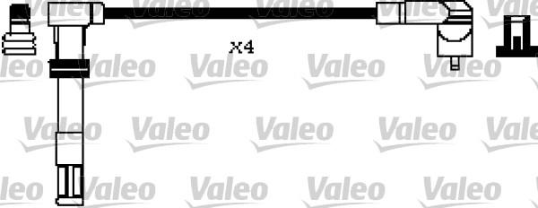 Valeo 346196 - Комплект проводів запалювання avtolavka.club