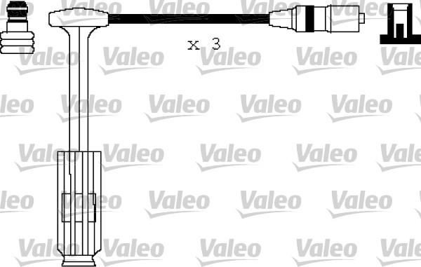 Valeo 346146 - Комплект проводів запалювання avtolavka.club