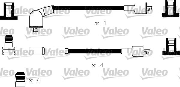 Valeo 346158 - Комплект проводів запалювання avtolavka.club