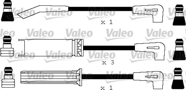 Valeo 346160 - Комплект проводів запалювання avtolavka.club