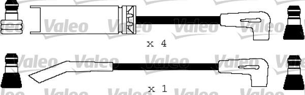 Valeo 346161 - Комплект проводів запалювання avtolavka.club