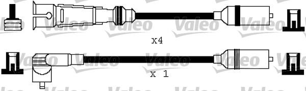 Valeo 346111 - Комплект проводів запалювання avtolavka.club