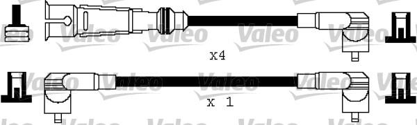 Valeo 346112 - Комплект проводів запалювання avtolavka.club