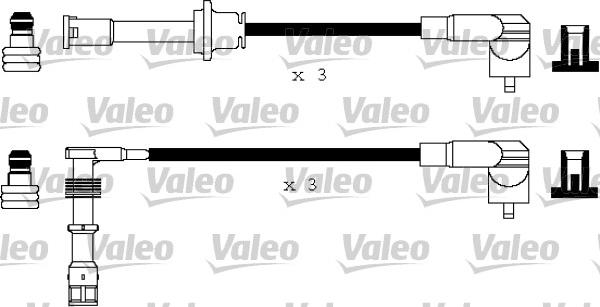 Valeo 346182 - Комплект проводів запалювання avtolavka.club