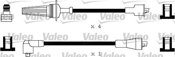 Valeo 346134 - Комплект проводів запалювання avtolavka.club