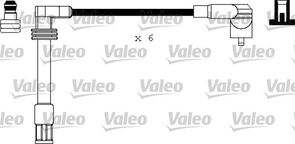 Valeo 346178 - Комплект проводів запалювання avtolavka.club