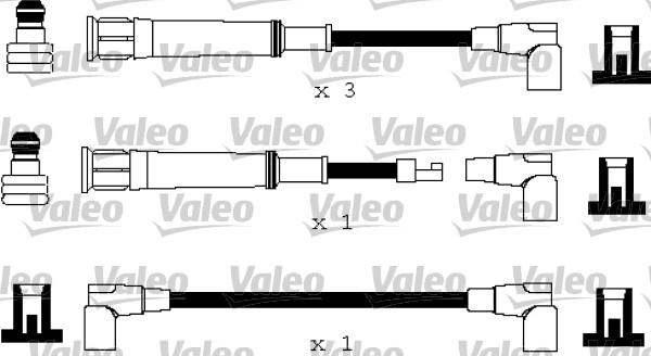 Valeo 346173 - Комплект проводів запалювання avtolavka.club