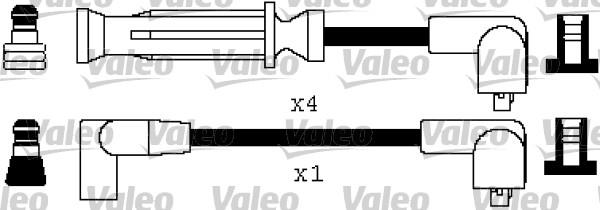 Valeo 346345 - Комплект проводів запалювання avtolavka.club