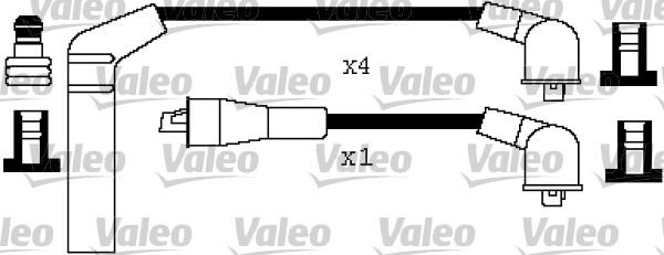 Valeo 346353 - Комплект проводів запалювання avtolavka.club