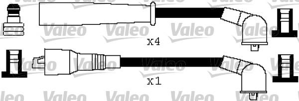 Valeo 346352 - Комплект проводів запалювання avtolavka.club