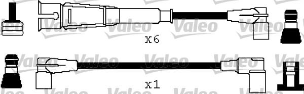 Valeo 346360 - Комплект проводів запалювання avtolavka.club