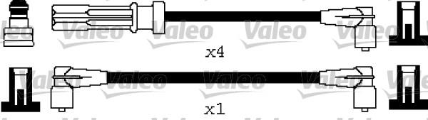 Valeo 346306 - Комплект проводів запалювання avtolavka.club