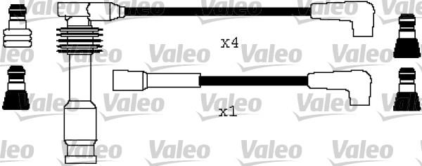 Valeo 346321 - Комплект проводів запалювання avtolavka.club