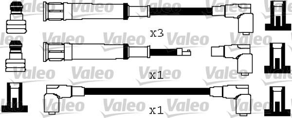 Valeo 346378 - Комплект проводів запалювання avtolavka.club