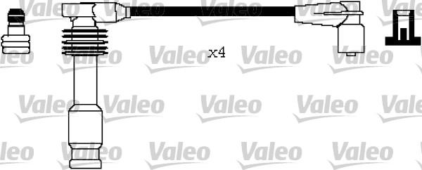 Valeo 346295 - Комплект проводів запалювання avtolavka.club