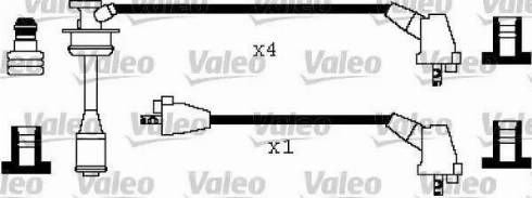 Valeo 346258 - Комплект проводів запалювання avtolavka.club