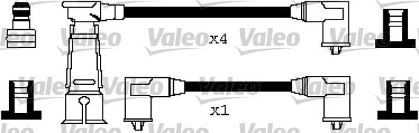 Valeo 346265 - Комплект проводів запалювання avtolavka.club