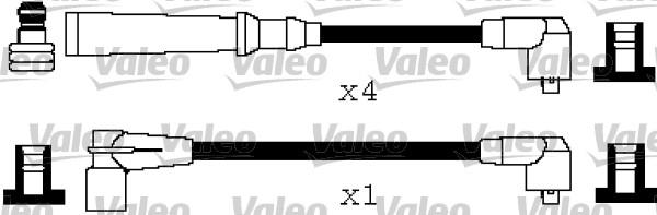 Valeo 346209 - Комплект проводів запалювання avtolavka.club