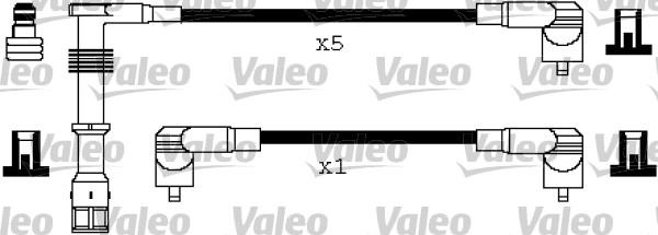 Valeo 346203 - Комплект проводів запалювання avtolavka.club