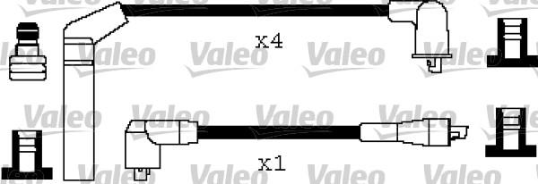 Valeo 346210 - Комплект проводів запалювання avtolavka.club
