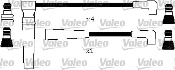 Valeo 346233 - Комплект проводів запалювання avtolavka.club