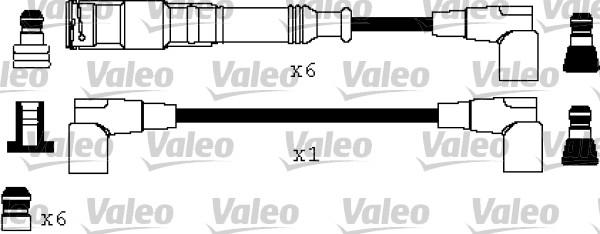 Valeo 346221 - Комплект проводів запалювання avtolavka.club