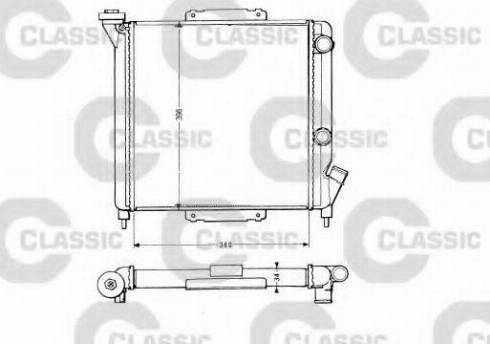 Valeo 383959 - Радіатор, охолодження двигуна avtolavka.club