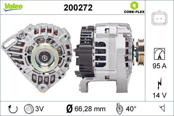 Valeo 200272 - Генератор avtolavka.club