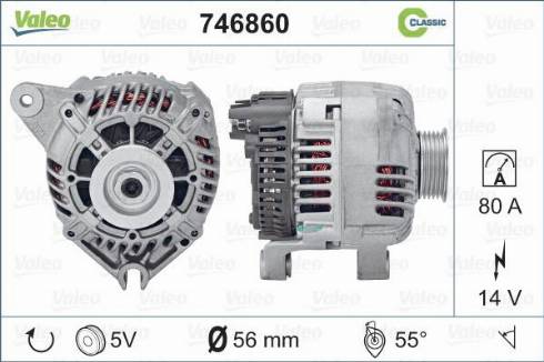 Valeo 746860 - Генератор avtolavka.club