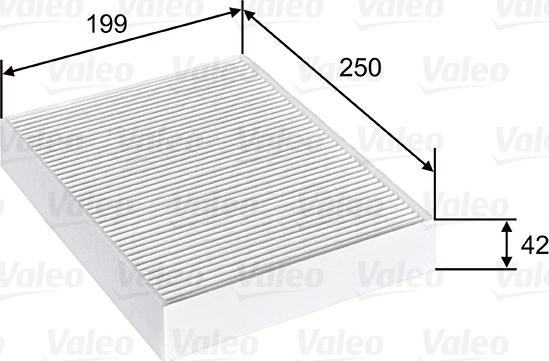 Valeo 715815 - Фільтр, повітря у внутрішній простір avtolavka.club