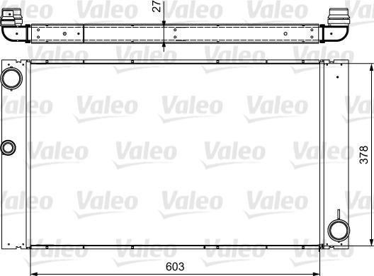 Valeo 735475 - Радіатор, охолодження двигуна avtolavka.club