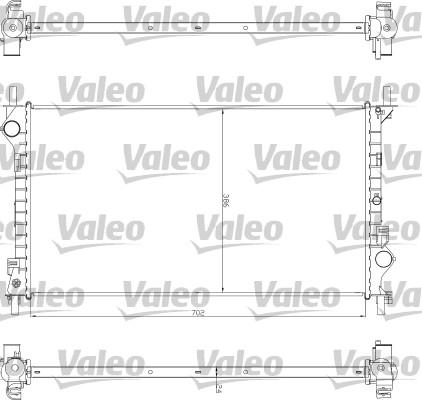 Valeo 735043 - Радіатор, охолодження двигуна avtolavka.club