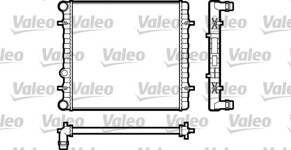 Valeo 731606 - Радіатор, охолодження двигуна avtolavka.club