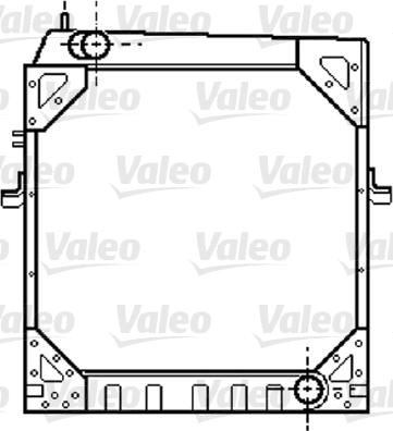 Valeo 733406 - Радіатор, охолодження двигуна avtolavka.club