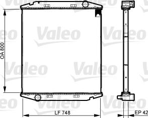 Valeo 733510 - Сітка радіатора, охолодження двигуна avtolavka.club