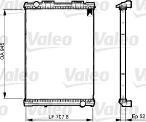 Valeo 733511 - Сітка радіатора, охолодження двигуна avtolavka.club