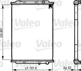 Valeo 733523 - Сітка радіатора, охолодження двигуна avtolavka.club