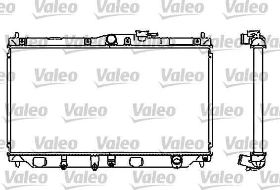 Valeo 732323 - Радіатор, охолодження двигуна avtolavka.club