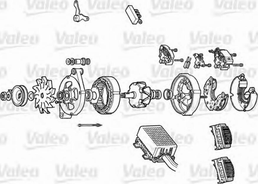 Valeo A14N103 - Регулятор напруги генератора avtolavka.club