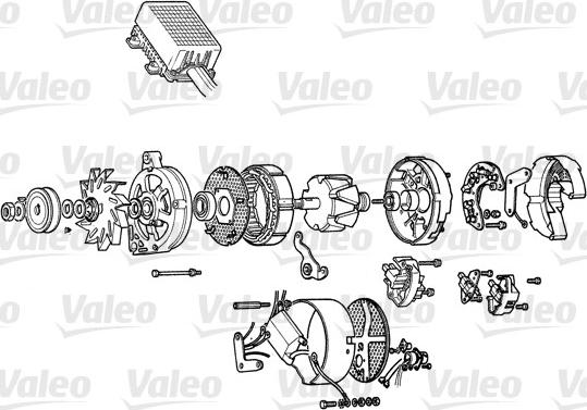 Valeo A14R46 - Генератор avtolavka.club