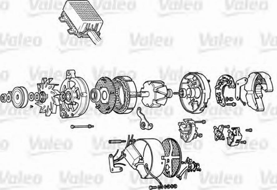 Valeo A14R28 - Генератор avtolavka.club