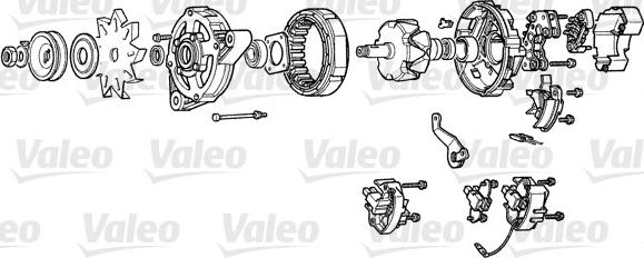 Valeo A12R44 - Генератор avtolavka.club