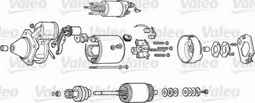 Valeo D9E48 - Стартер avtolavka.club