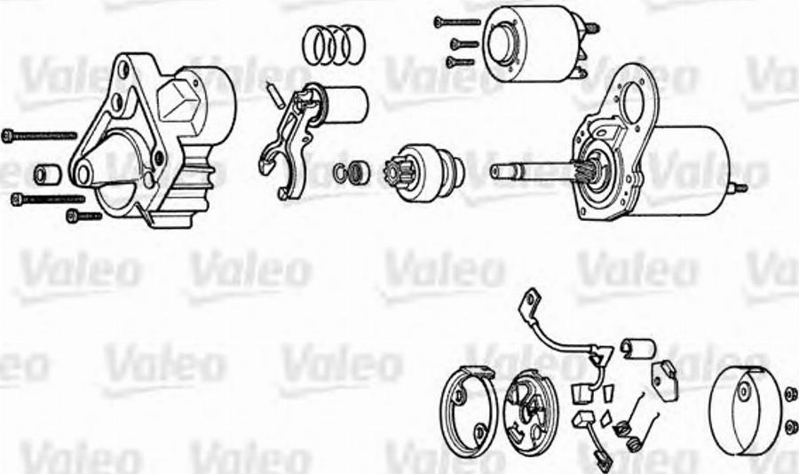 Valeo D6RA65 - Стартер avtolavka.club