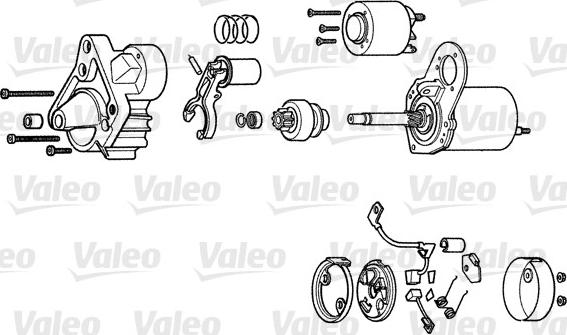 Valeo D6RA109 - Стартер avtolavka.club