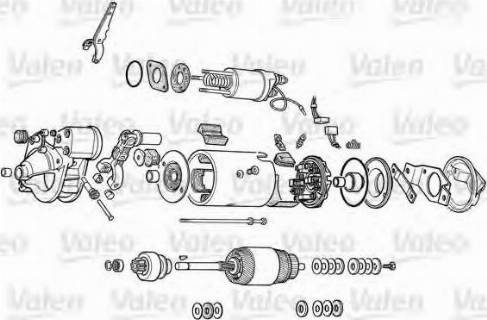 Valeo D10E921 - Стартер avtolavka.club