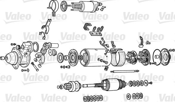 Valeo D11E156 - Стартер avtolavka.club