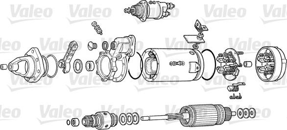 Valeo D13E105 - Стартер avtolavka.club