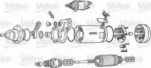 Valeo D13E111 - Стартер avtolavka.club